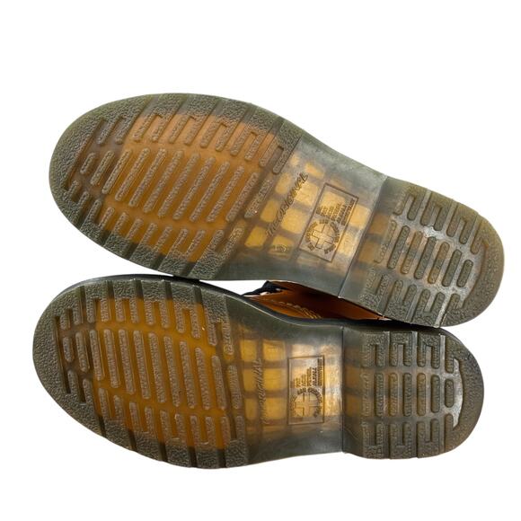 Dr. Martens 27139 Pumpkin Orange Smooth Leather Combat Boot Women's US 5 M 6 L - Picture 7 of 11